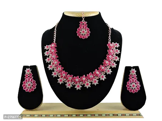 Trendy Alloy Necklace Set