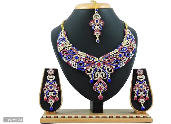 Trendy Alloy Necklace Set