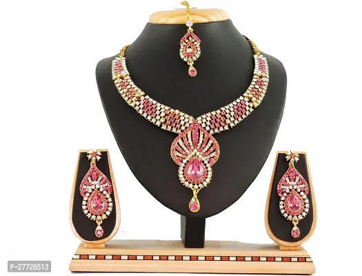 Trendy Alloy Necklace Set