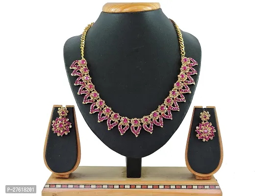 Trendy Alloy Necklace Set