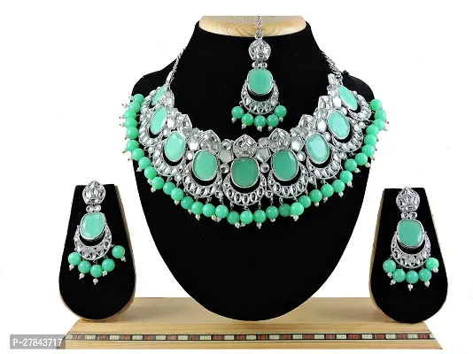 Trendy Alloy Necklace Set