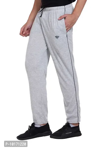 White Moon Men's Regular Fit Trackpants (Pack of 3) (Airforce,Grey,Black) (M)-thumb4