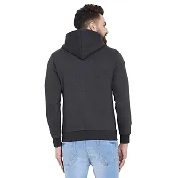 White Moon Men's Cotton Hooded Sweatshirt-thumb2