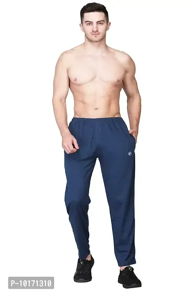 ZIMFIT Men's Regular Fit Cotton Trackpants (1103_XL_AIRFORCE_1PC_Dark Blue, Airforce_Xl)-thumb4