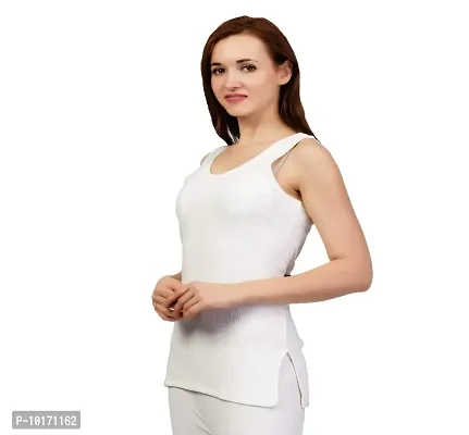 ZIMFIT Cotton Women's or Girls Winter wear Half Sleeves Thermal,Warmer, Slip Top in Dark Grey Colour (Pack of 1)