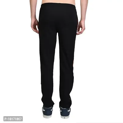 White Moon Men's Regular fit Slim Fit Track Pants Casual Wear (Pack of 2 |Black & Navy | Size :Medium)-thumb3
