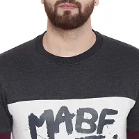 White Moon Men's Cotton Fleece Printed Round Neck Sweatshirt-thumb3