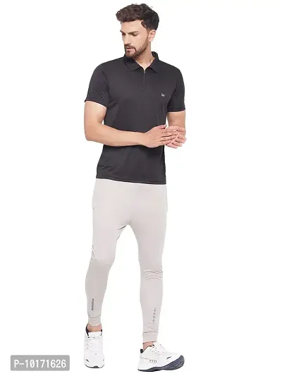 White Moon Men Dry fit Sports Gym Polo T Shirt (2PC)-thumb4