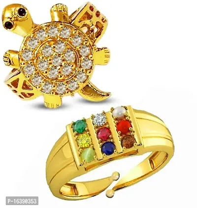 Reliable Golden Brass  Rings For Women-thumb0
