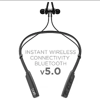 Boat Rockerz 235V2 Wireless Bluetooth Neckband 10 Hour Battery Backup Black-thumb3