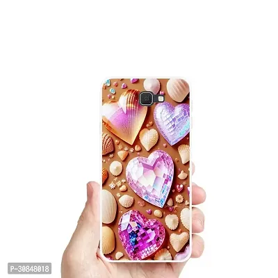 Attractive Print Soft Silicon Mobile Back Cover-thumb0