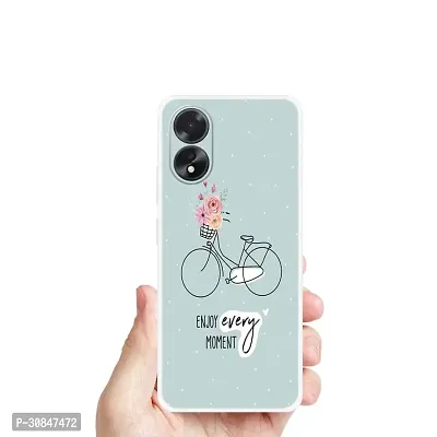 Attractive Print Soft Silicon Mobile Back Cover-thumb0