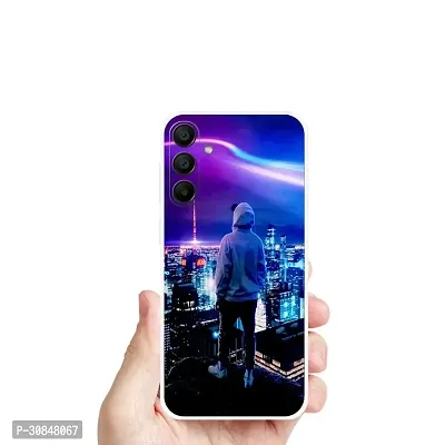 Attractive Print Soft Silicon Mobile Back Cover-thumb0