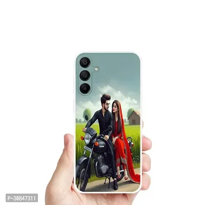 Attractive Print Soft Silicon Mobile Back Cover-thumb0