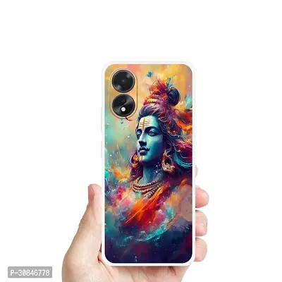 Attractive Print Soft Silicon Mobile Back Cover-thumb0