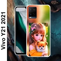 Attractive Print Soft Silicon Mobile Back Cover-thumb1