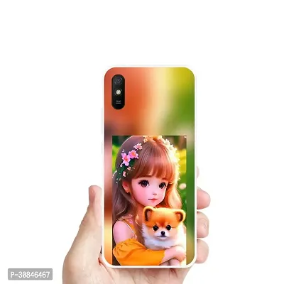 Attractive Print Soft Silicon Mobile Back Cover-thumb0