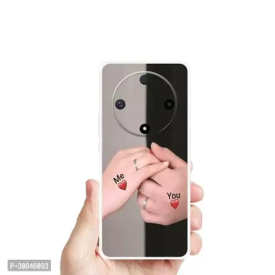 Attractive Print Soft Silicon Mobile Back Cover-thumb0