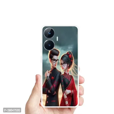 Attractive Print Soft Silicon Mobile Back Cover-thumb0