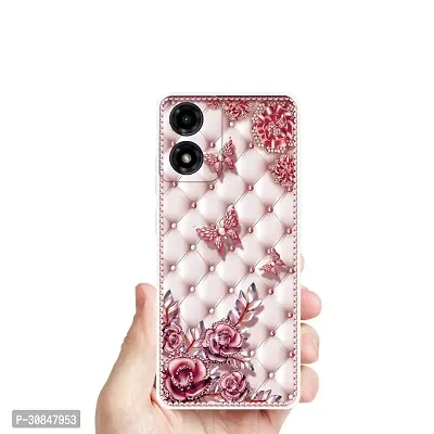 Attractive Print Soft Silicon Mobile Back Cover-thumb0