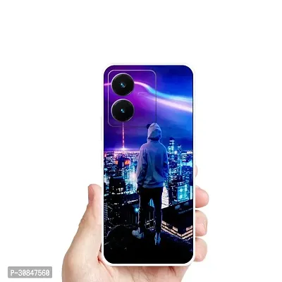 Attractive Print Soft Silicon Mobile Back Cover-thumb0