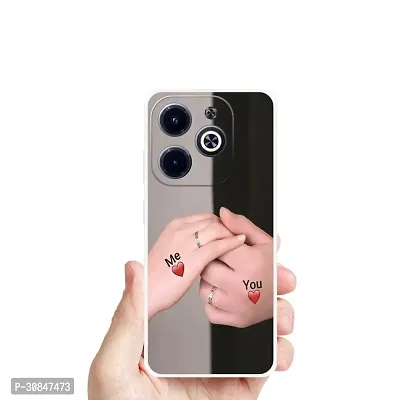 Attractive Print Soft Silicon Mobile Back Cover-thumb0