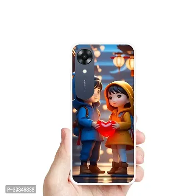 Attractive Print Soft Silicon Mobile Back Cover-thumb0