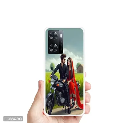 Attractive Print Soft Silicon Mobile Back Cover-thumb0