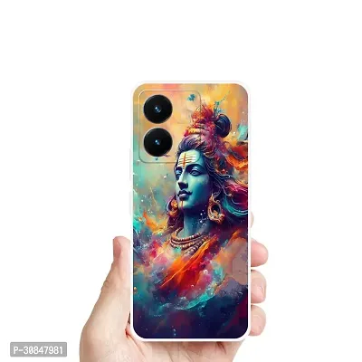 Attractive Print Soft Silicon Mobile Back Cover-thumb0