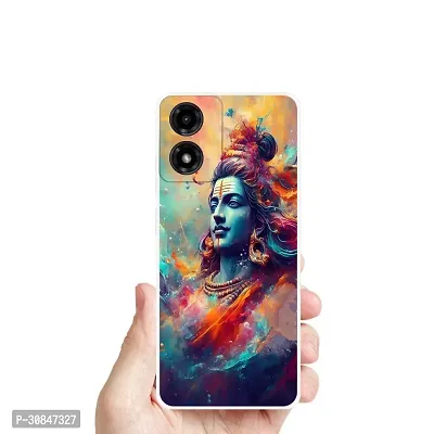 Attractive Print Soft Silicon Mobile Back Cover-thumb0