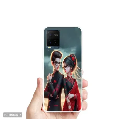 Attractive Print Soft Silicon Mobile Back Cover-thumb0