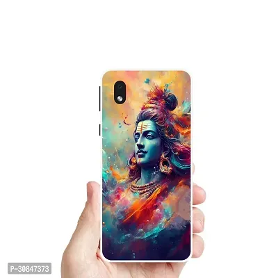 Attractive Print Soft Silicon Mobile Back Cover-thumb0