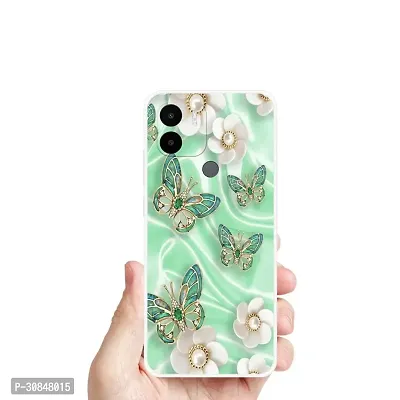 Attractive Print Soft Silicon Mobile Back Cover-thumb0