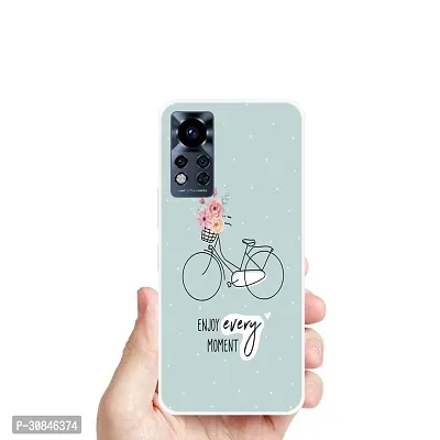 Attractive Print Soft Silicon Mobile Back Cover-thumb0