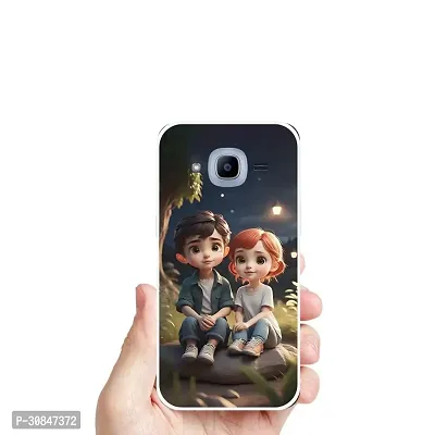 Attractive Print Soft Silicon Mobile Back Cover-thumb0