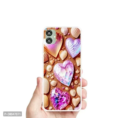 Attractive Print Soft Silicon Mobile Back Cover-thumb0