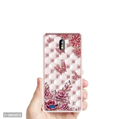 Attractive Print Soft Silicon Mobile Back Cover-thumb0