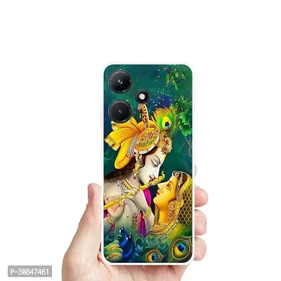 Attractive Print Soft Silicon Mobile Back Cover-thumb0