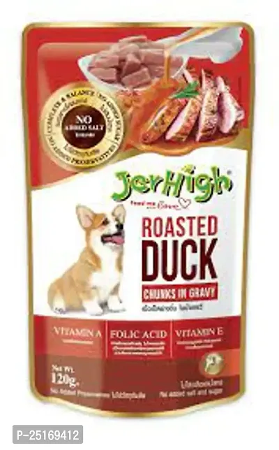 Jerhigh Roasted Duck Chunks in Gravy ( Pack of 12 )