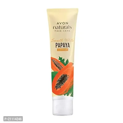 Avon Natural Papaya Whitening Cleanser 100g-thumb0