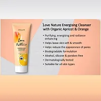 Oriflam LOVE NATURE Energising Cleanser for all skin types biodegradable formula (125 ml)-thumb2