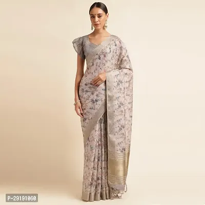 Stylish Organza Saree with Blouse piece For Women