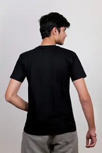 Classic Cotton Solid Tshirt for Men-thumb1