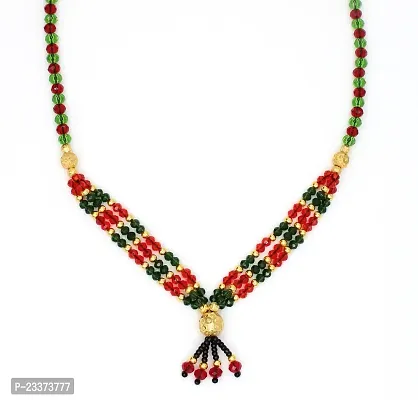 Soni Jewellery Maharashtrian Tanmaniya Wedding marathi Mani Mala Thushi Mangalsutra for Women-thumb5