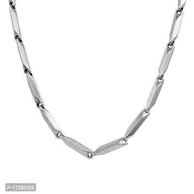 Soni Jewellery Stainless Steel Rice Chain for Men and Boys