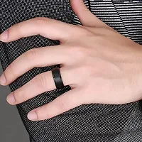 Soni Jewellery Rings for Men and Boys | Silver Rings for Men | Band Shaped Men's Ring | Stainless Steel Rings for Men | Accessories Jewellery for Men | Birthday Gift for Men and Boys-thumb3