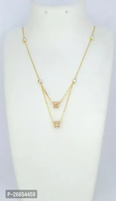 Soni Jewellery Allure Fancy Necklace Chain For Women  Girls