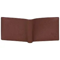 Goldalpha Men Brown Artificial Leather Wallet - (10 Card Slots)-thumb4