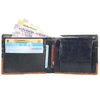 Goldalpha Men Casual, Ethnic,Evening/Party,Formal,Travel,Trendy Blue Artificial Leather Wallet/Purse-thumb3