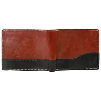 Goldalpha Men Casual, Ethnic,Evening/Party,Formal,Travel,Trendy Brown Artificial Leather Wallet/Purse-thumb4